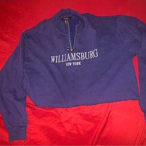 I’m selling a cropped sweater I cut myself. I haven’t worn it since 3 years ago.